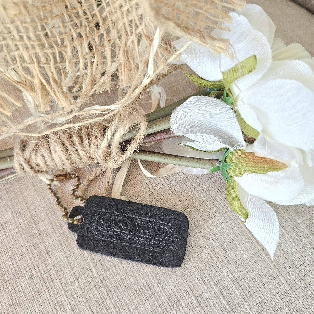 Vintage Coach Replacement Hangtag ( Black )